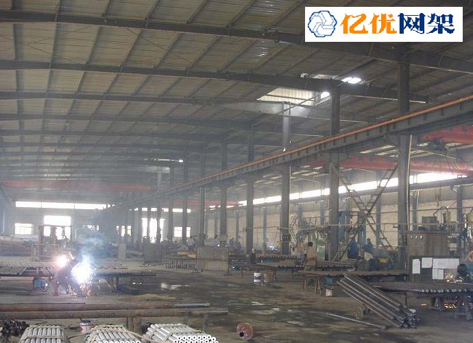 长乐网架生产车间